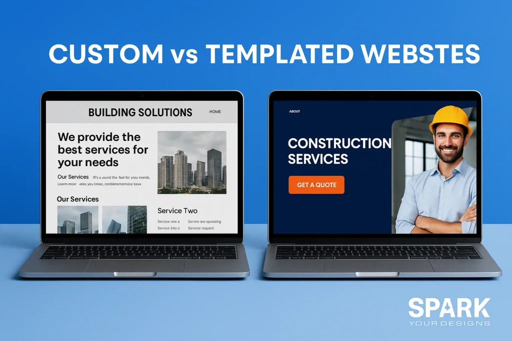 Custom vs Templated Websites